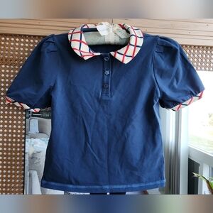 Foxtale Girls' Navy Polo